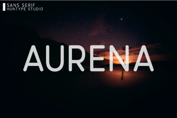 Aurena: A Minimal and Neat Sans Serif Font