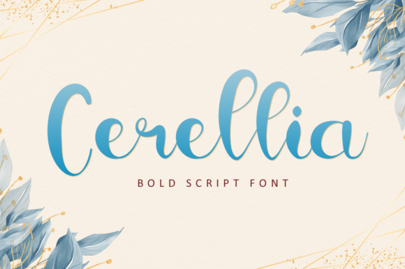 Cerellia: A Bold Script Font for Versatile Web Design