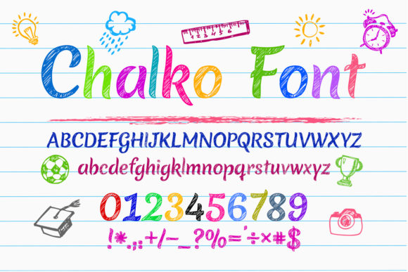 Chalko: The Perfect Sketch Handwritten Font for Your Brand