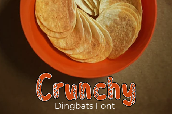 Crunchy: A Unique and Quirky Decorative Font