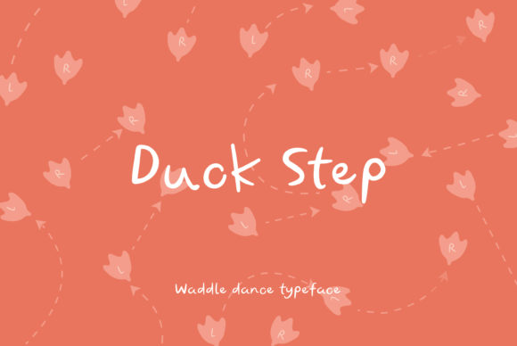 Discover Duck Step: A Sweet and Natural Handwritten Font