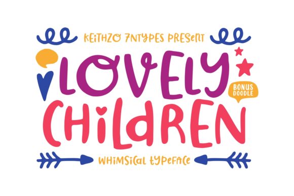 Discover Lovely Children: A Joyful Handwritten Font