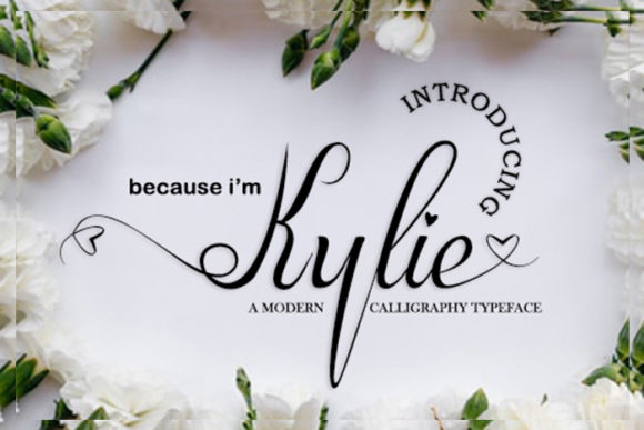Discover the Charm of Kylie: A Stylish Script Font