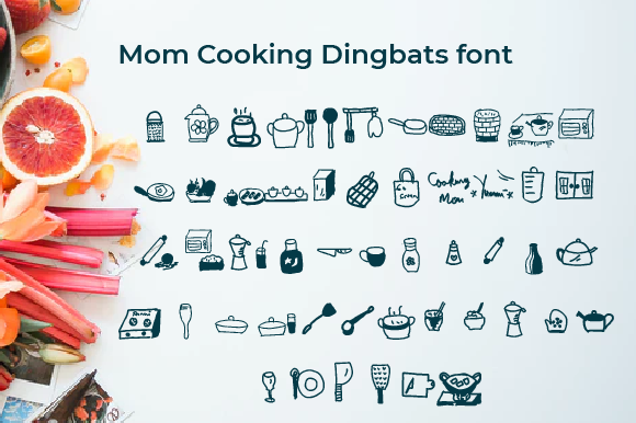 Discover the Charm of Mom Cooking: A Perfect Font for Editorial Design