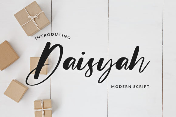Elevate Your Campaigns with Daisyah: A Versatile Script Handwritten Font