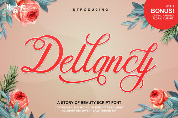 Elevate Your Campaigns with Dellancy: A Handwritten Font