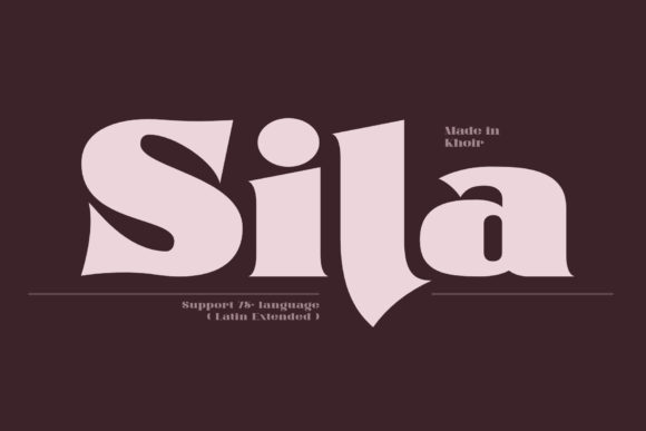 Elevate Your Campaigns with Sila, the Bold Display Font