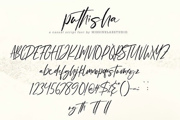 Enhance Your Brand with Puthisha: A Classy Handwritten Font