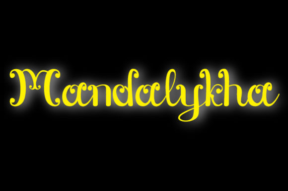 Enhance Your Web Design with Mandalykha Script Font