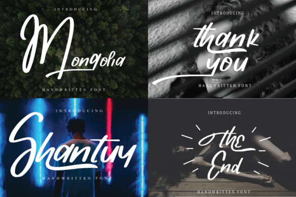 Exploring Mongolia: A Sweet and Friendly Handwritten Font
