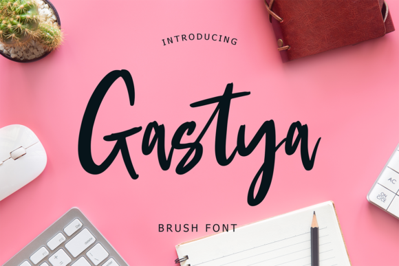 Gastya: The Handwritten Font for Creative Campaigns