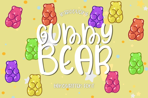 Gummy Bear: A Sweet and Playful Handwritten Font