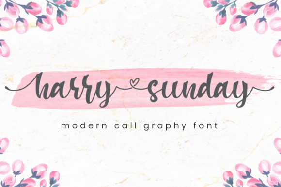 Harry Sunday: A Handwritten Script Font for Elegant Web Design