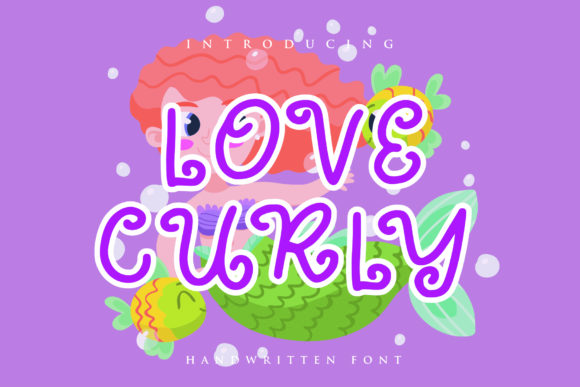 Love Curly: A Playful Handwritten Font for Creative Web Design