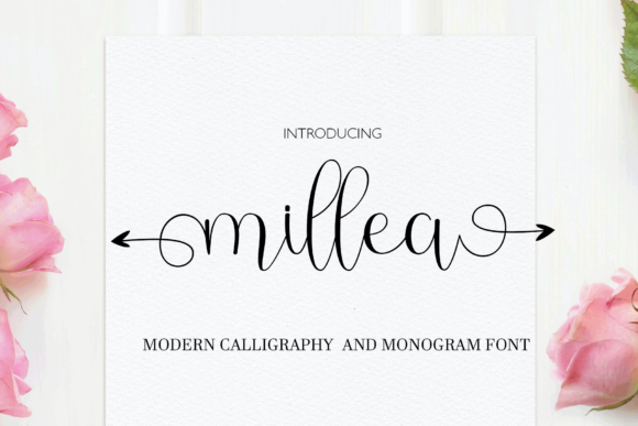 Millea: A Sweet and Soft Handwritten Font for Editorial Design