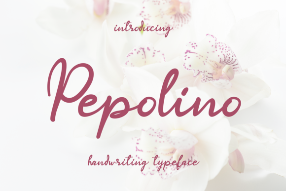 Pepolino: A Graceful Script Handwritten Font
