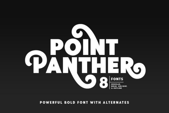 Point Panther: Elevate Your Brand with a Versatile Sans Serif Font