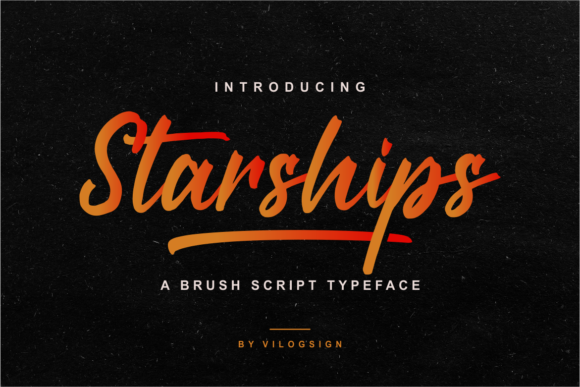 Starships: A Bold and Friendly Handwritten Font for Marketers