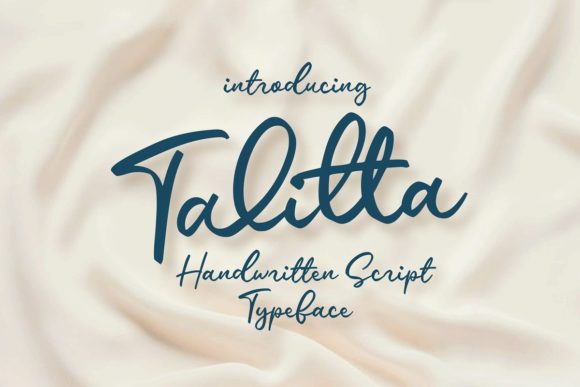 Talitta: The Elegant Script Font for Stunning Campaigns