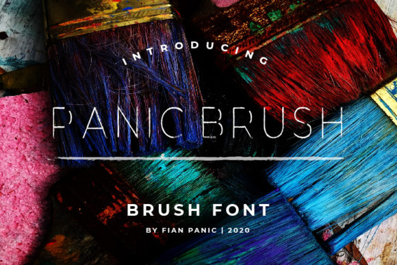 Transform Your Brand with Panic Brush Font
