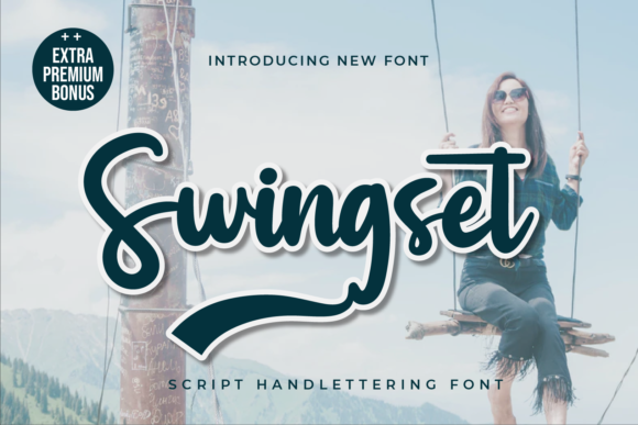 Transform Your Brand with Swingset: A Handwritten Font