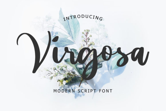 Virgosa: The Elegant Handwritten Font for Web Design